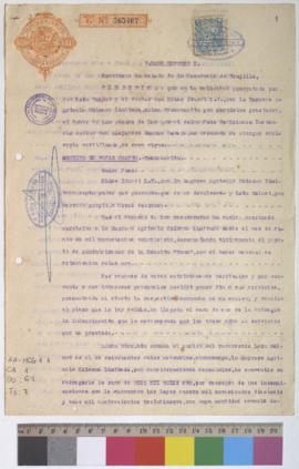 Certificado de indemnización
