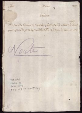 Elección de diputado y substitutos