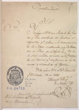 Donadores al ejército