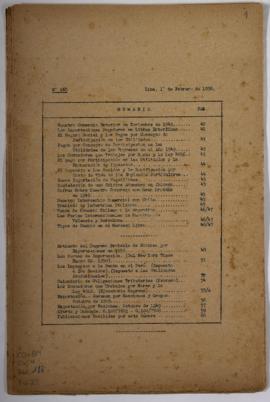 Boletín de la Cámara de Comercio de Lima