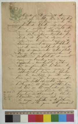 Compromiso por transporte de leña.