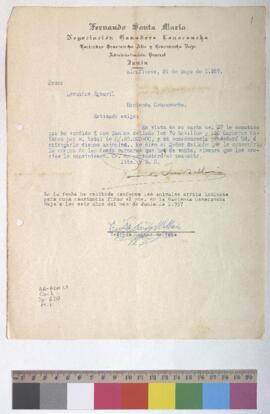 Entrega de carneros y novillos