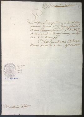 Remisión de reglamento