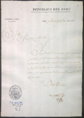 Remisión de expediente