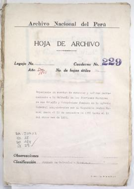 Cuentas de cargo y data