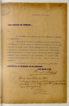 Testimonio de Condena