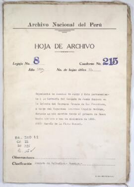 Cuentas de cargo y data