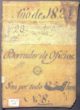 Libro borrador de correspondencias