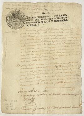 Nombramiento de cobrador de cofradía