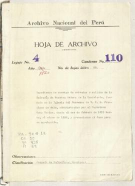 Aprobación de cuentas