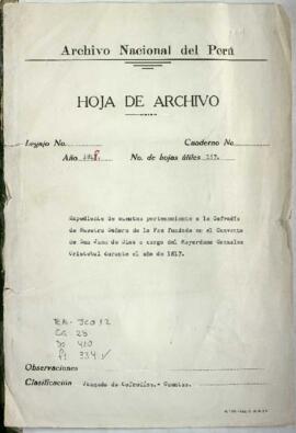 Aprobación de cuentas