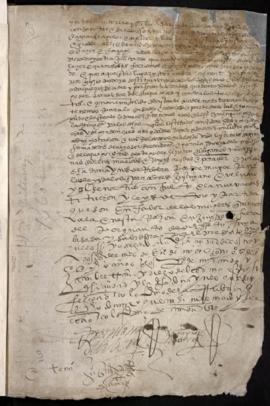 Protocolo notarial de Juan Gutiérrez
