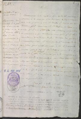 Solicitud de acémilas