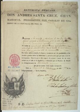 Nombramiento de Oficial Tercero