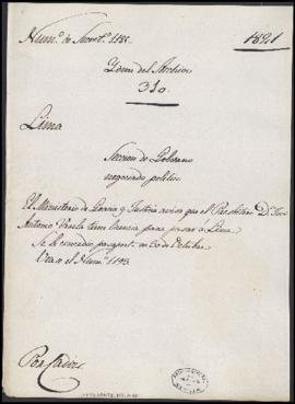 Concesión de pasaporte