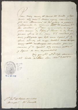 Solicitud de escribano