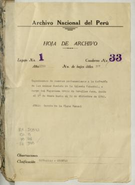 Aprobación de cuentas