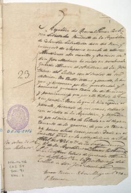 Nombramiento de Guarda Almacén