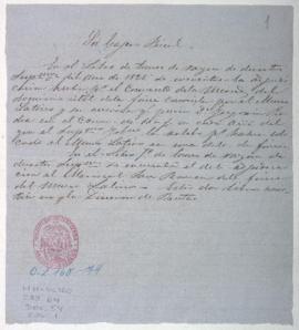 Adjudicación de finca