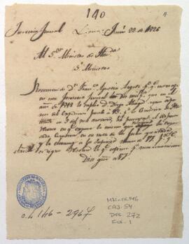 Remisión de solicitud