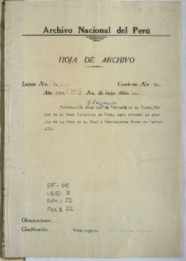 Información de vida y costumbres