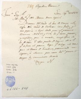 Remisión de cajas de papel sellado