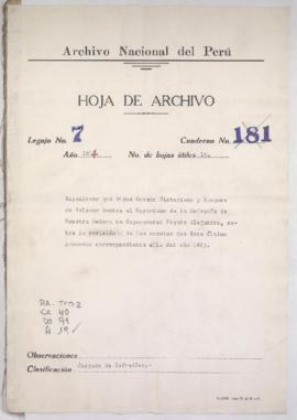 Entrega de comprobantes de cuenta