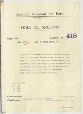 Aprobación de cuentas