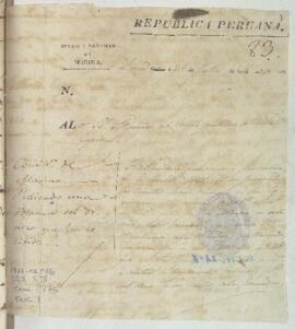 Relación de dinero recibido