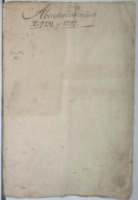 Protocolo notarial de Pedro Josep de Angulo