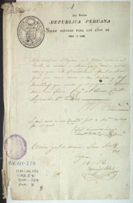 Solicitud de licencia de salida para barco