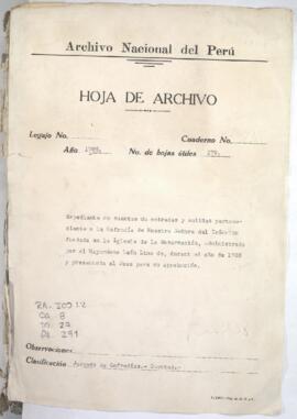 Aprobación de cuentas