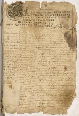 Protocolo notarial de Orencio de Ascarrunz