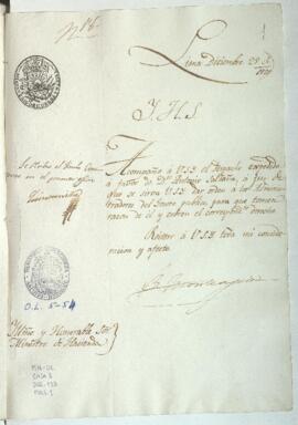 Remisión de despachos