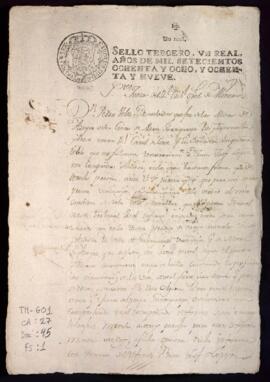 Solicitud de informe