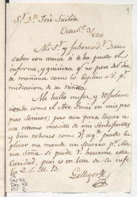 Petición de auxilio