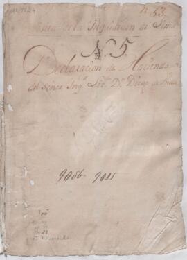 Declaración de bienes