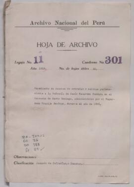 Comprobantes de cuenta