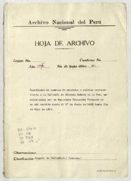 Cuentas de cargo y data