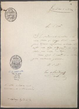 Entrega de productos al Ejército