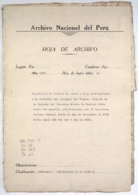 Aprobación de cuentas
