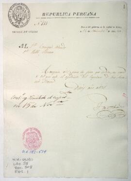 Remisión de expediente de capitán