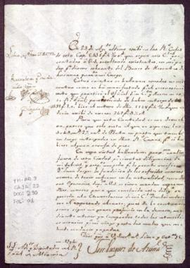 Devolución de cantidad de pesos