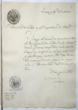 Presupuesto de sueldos