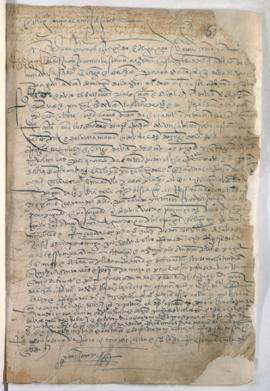 Protocolo notarial de Pedro de Castañeda