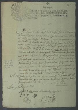 Otorgamiento de testimonio