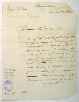 Remisión de matrículas de indígenas