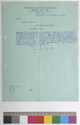 Envío de aceite girasol