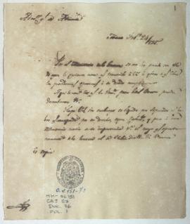 Liquidación de derechos de fragata