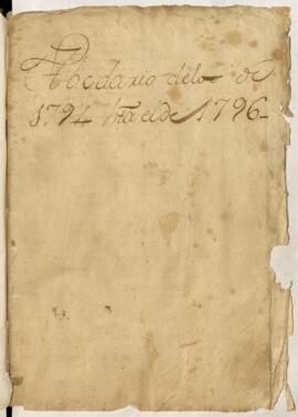 Protocolo notarial de Ignacio Ayllon Salazar
